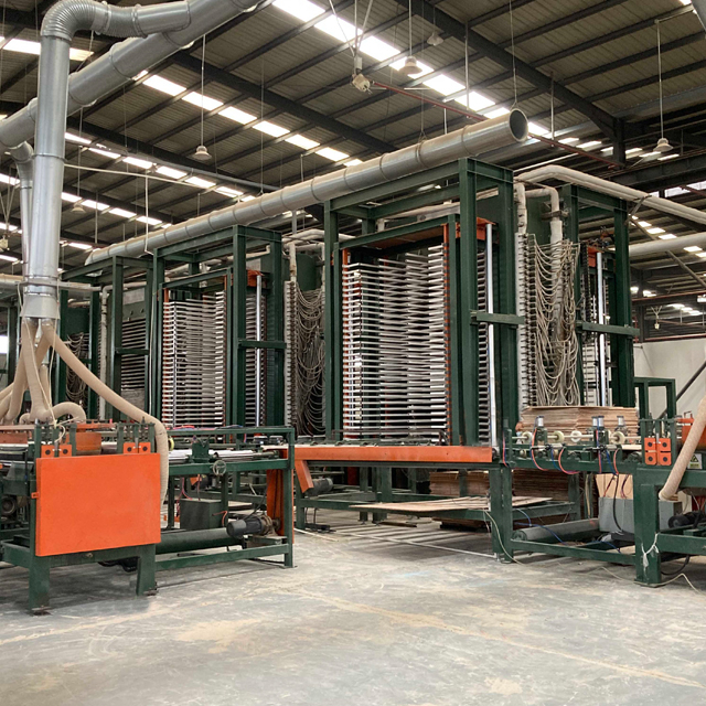  Sperrholz-Produktionslinie