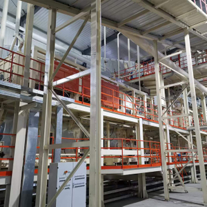 Linha de produ&ccedil;&atilde;o de MDF