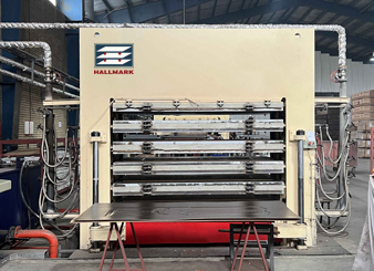 Machina de prensa caliente de la puerta de la puerta